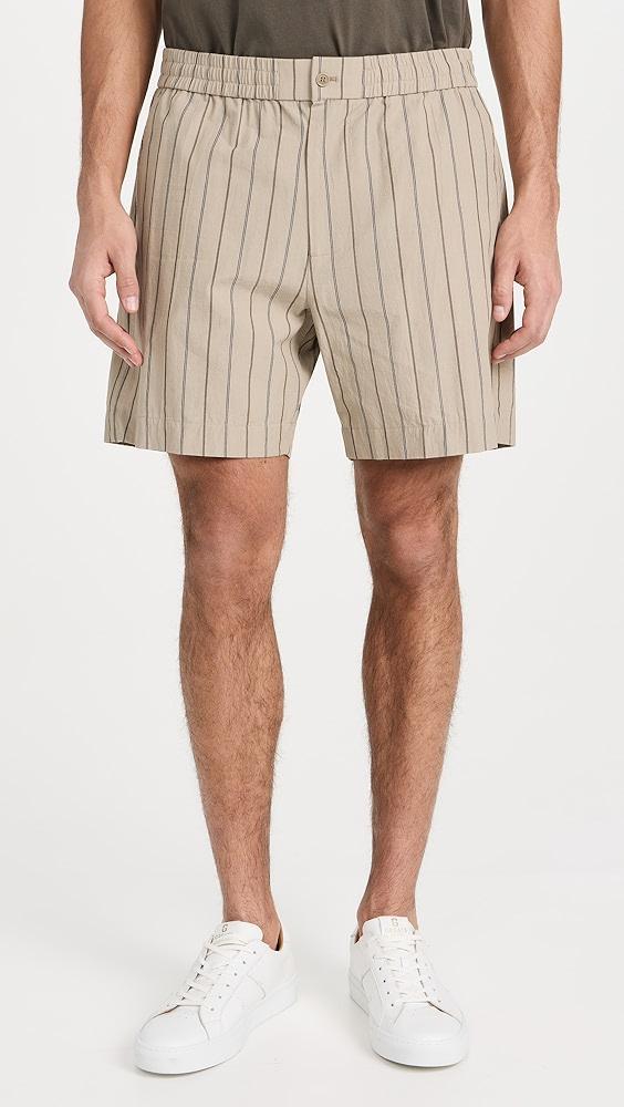 SIMKHAI Sebastian Yarn Dye Stripe Shorts 7" | Shopbop Product Image