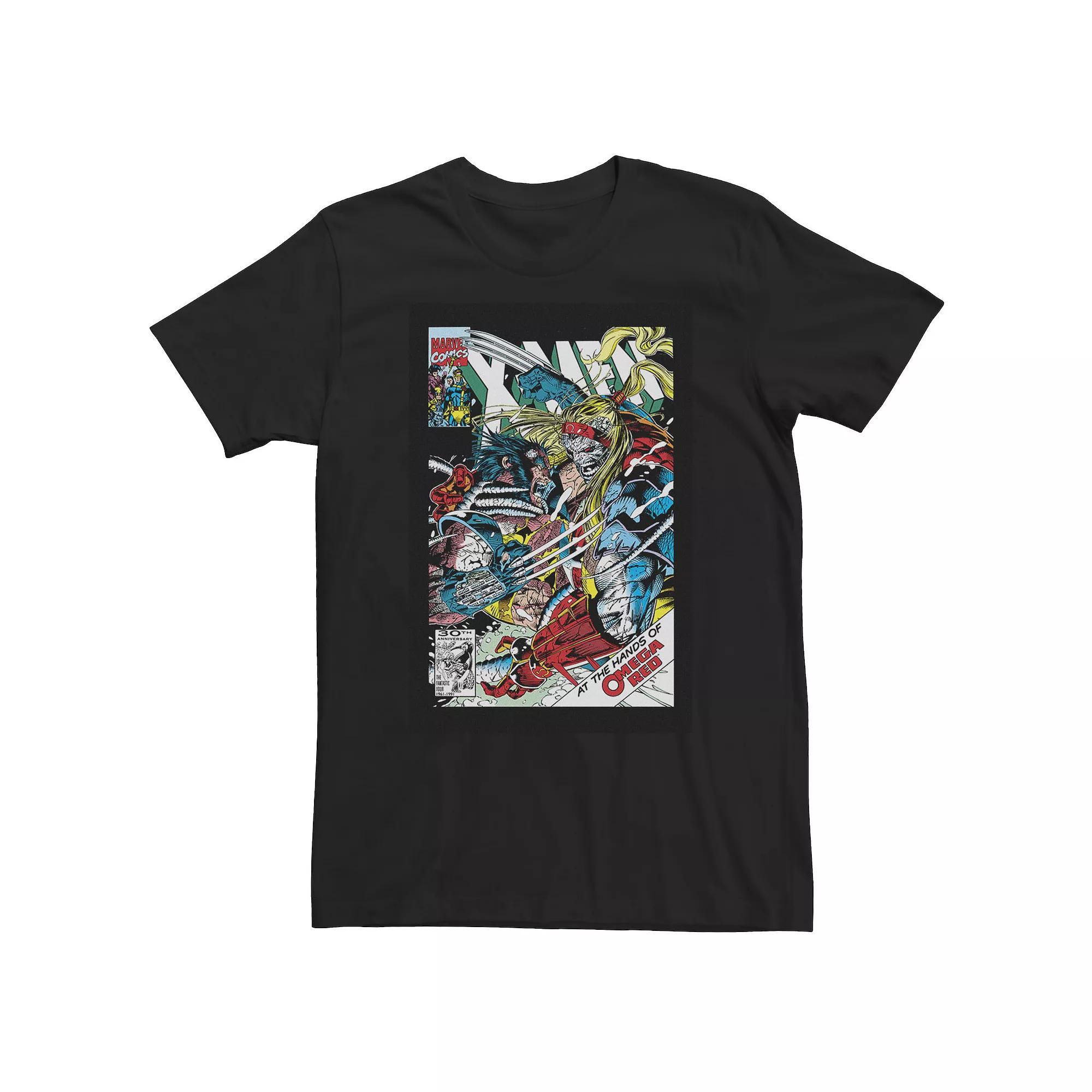 Men's Marvel Spider-Man Soaring Vulture Tee, Size: Small, Grey Heather Product Image