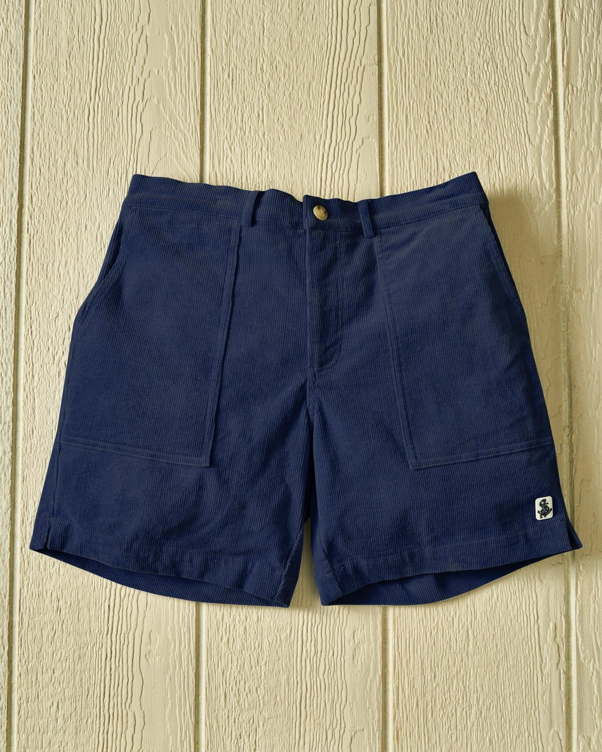 Ventura Short in Navy Corduroy Product Image
