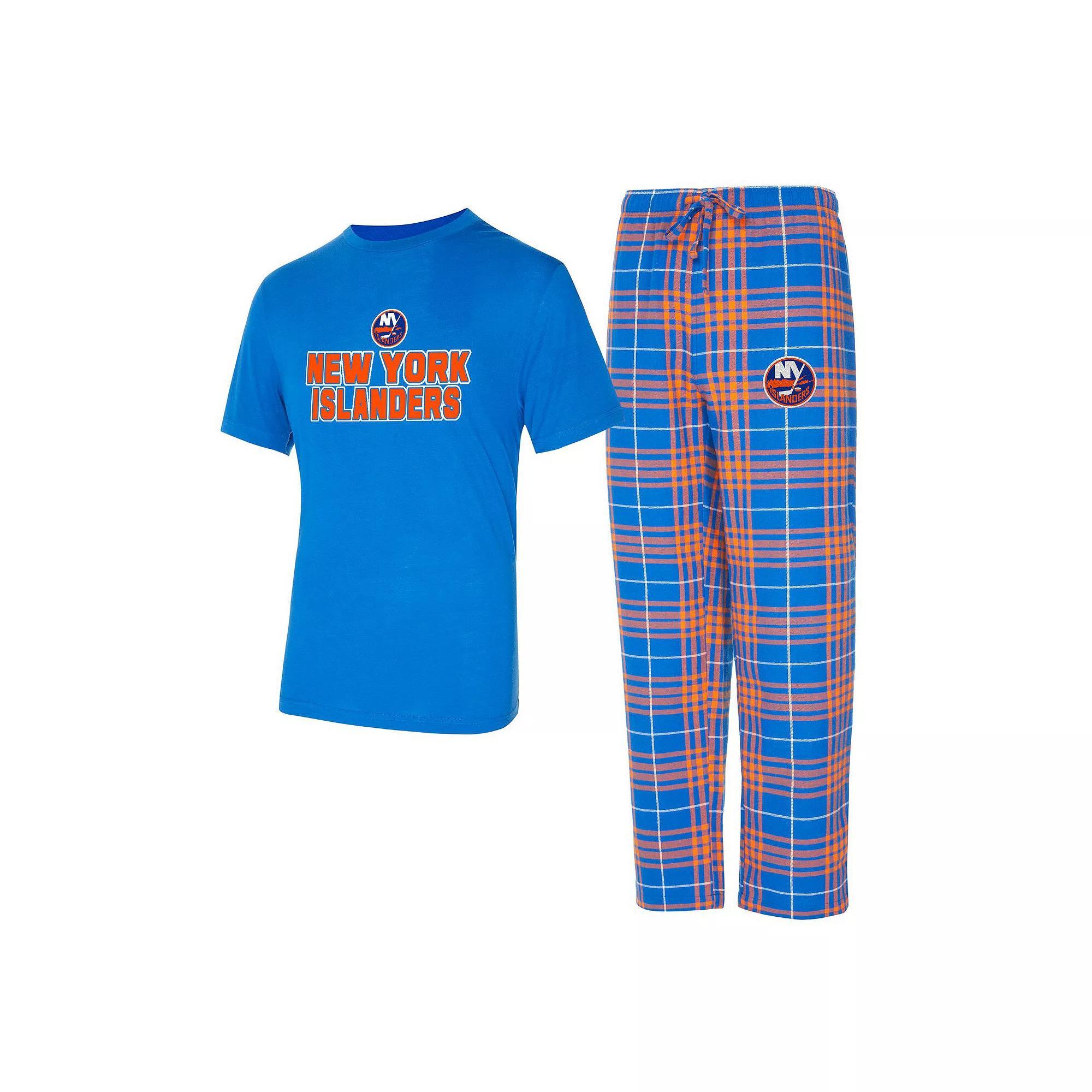 Mens Concepts Sport New York Islanders Vector T-Shirt & Pants Sleep Set Product Image