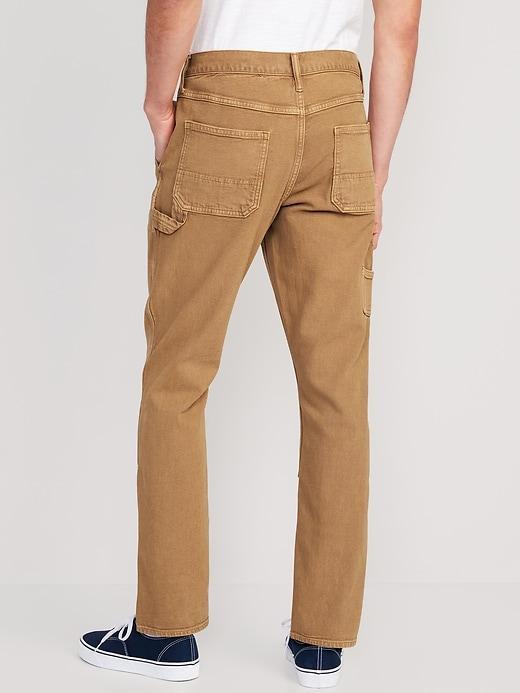 90s Straight Built-In Flex Workwear Carpenter Jeans Product Image