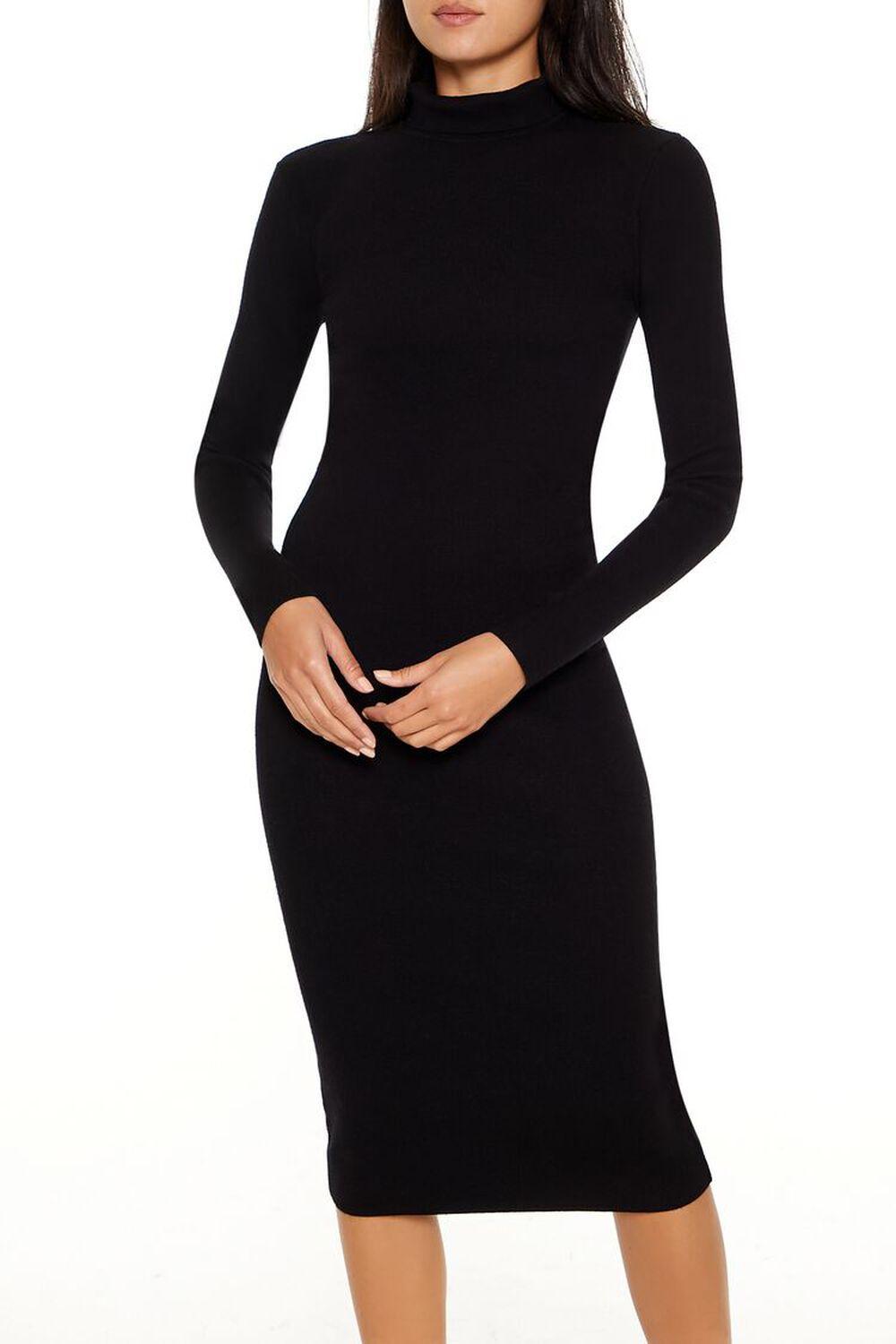Faux Gem Midi Sweater Dress | Forever 21 Product Image