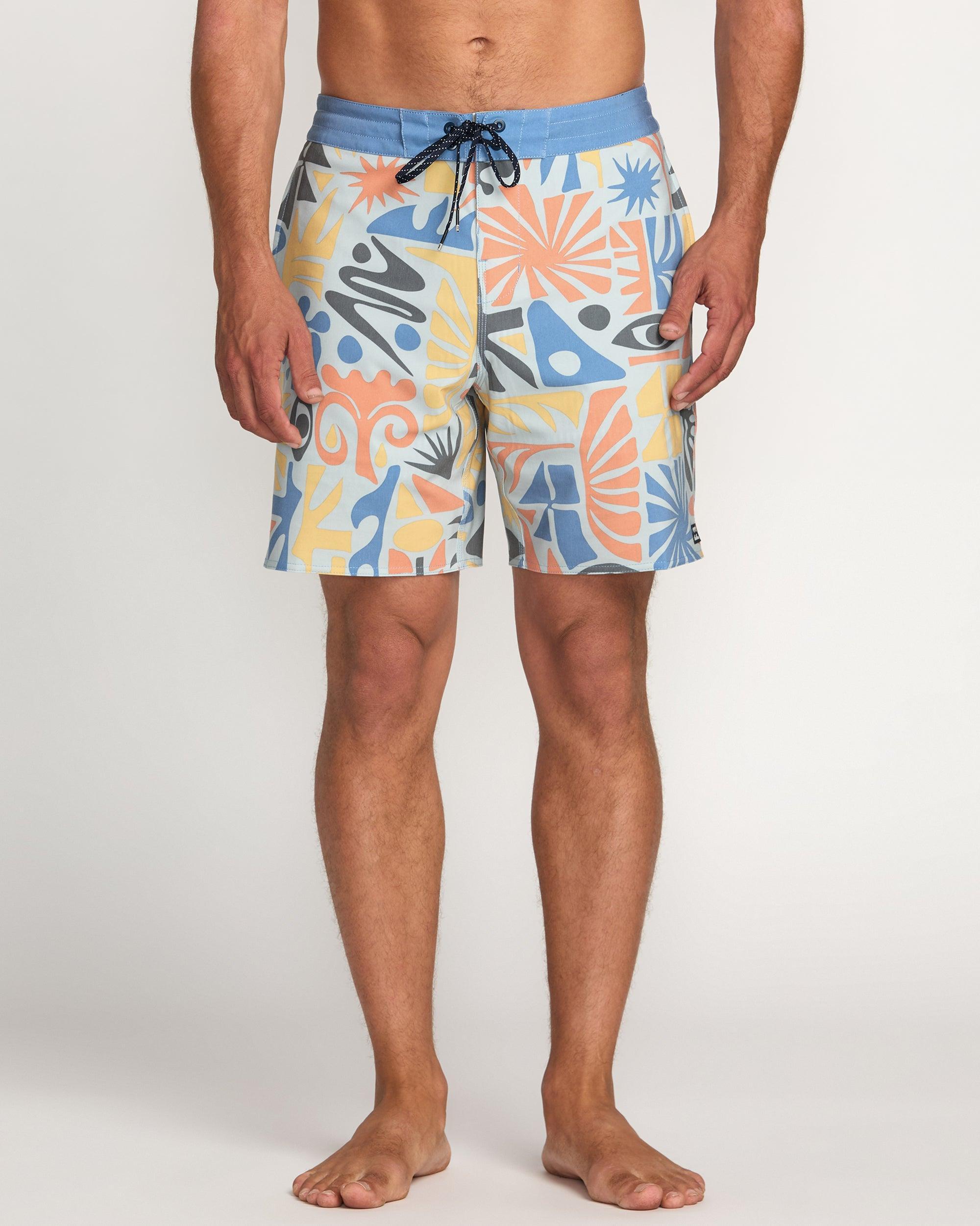 Good Times Lo Tide 18" Boardshorts - Multi Male Product Image