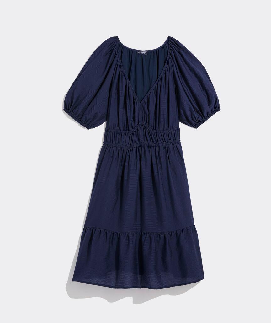 Marina Puff-Sleeve Mini Dress Product Image