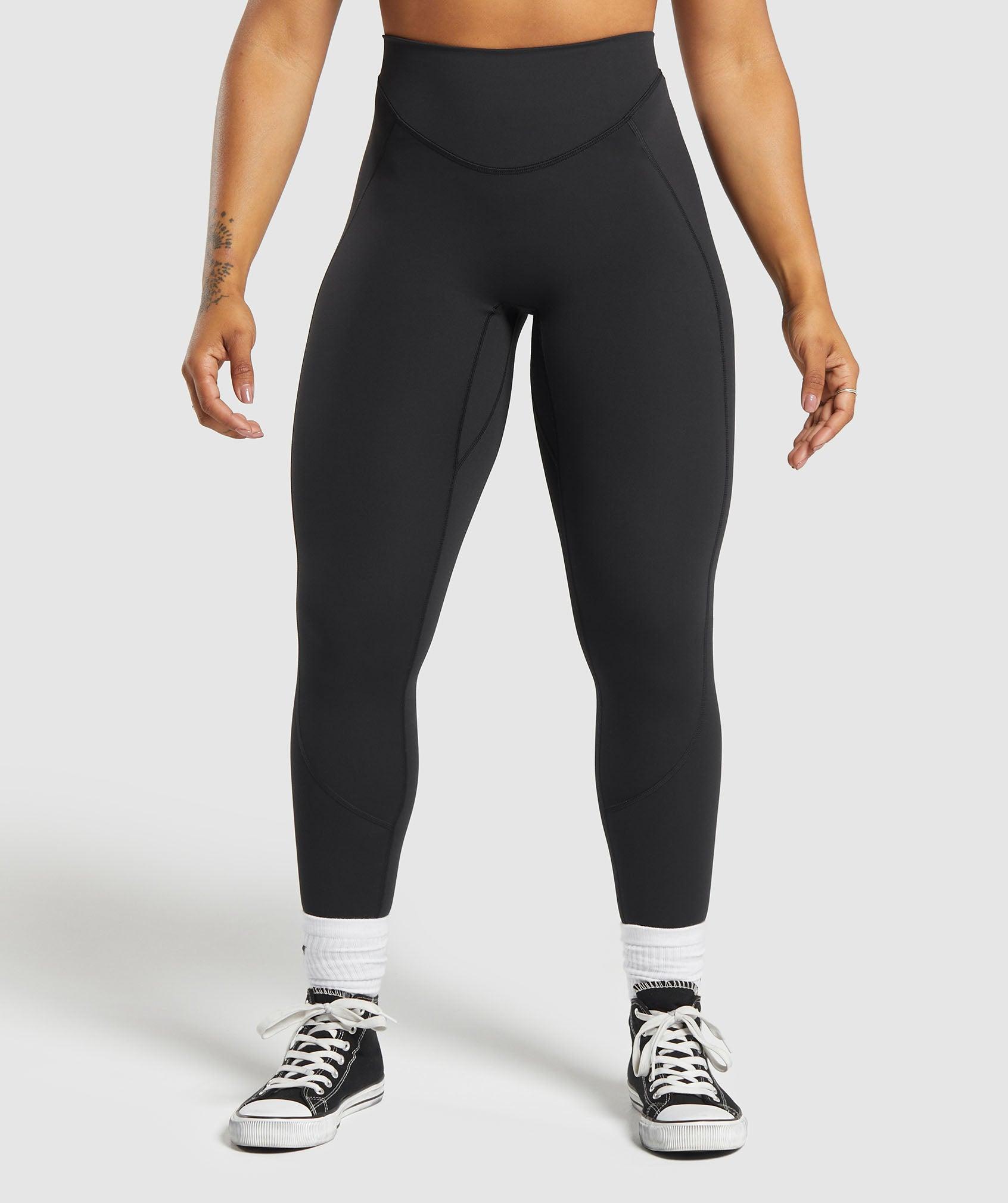 Lifting Dipped Waistband Leggings Product Image