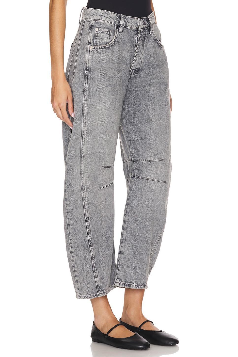 x We The Free Good Luck Mid Rise Barrel Jeans Free People Product Image