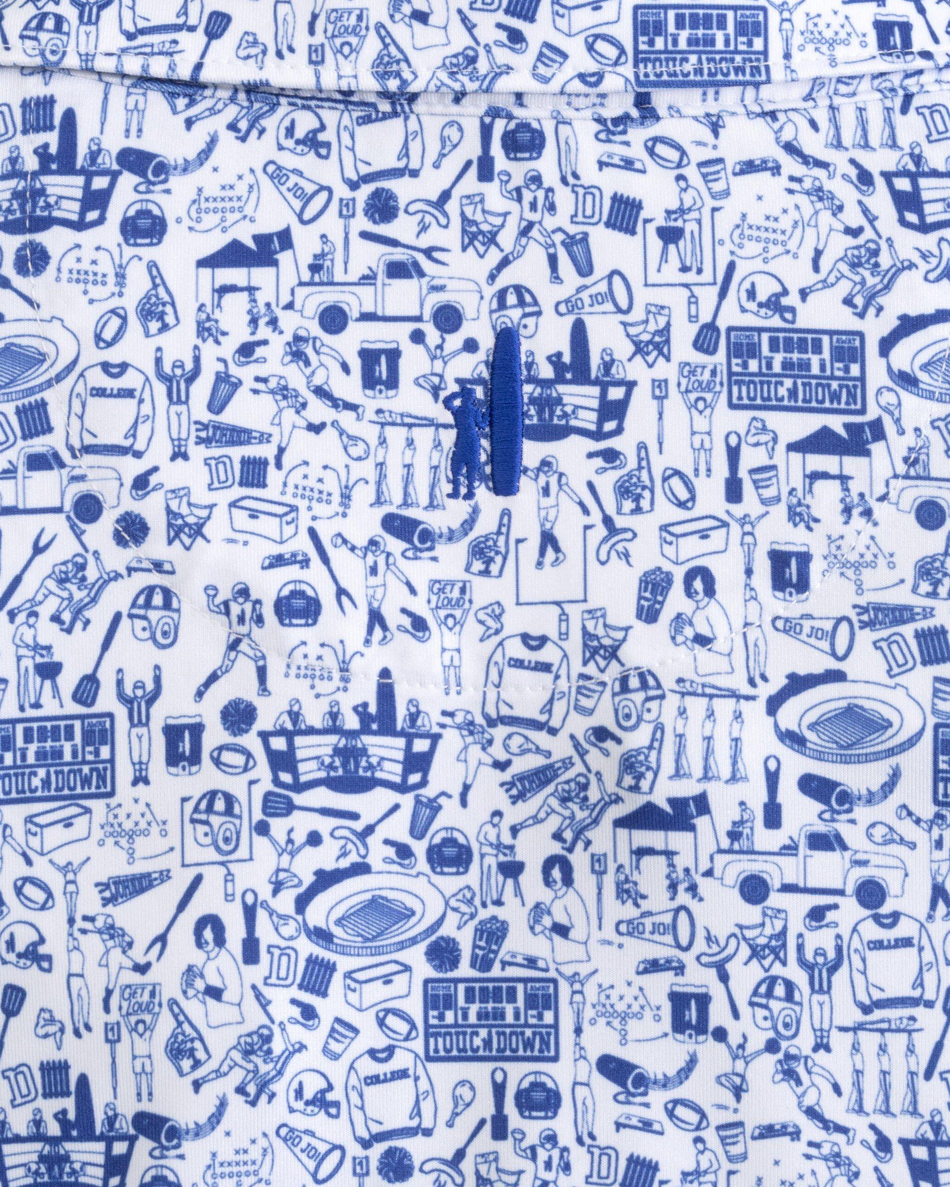 johnnie-O Performance Jersey Jr. Polo - Tailgater 2.0 Print Product Image