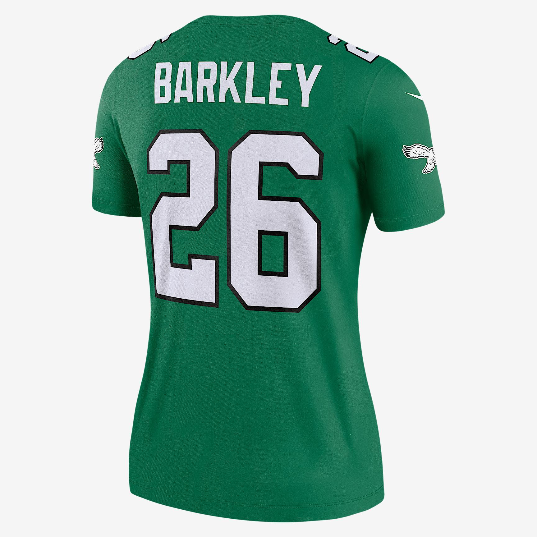 Saquon Barkley Philadelphia Eagles Women's Nike Dri-FIT NFL Legend Jersey Product Image