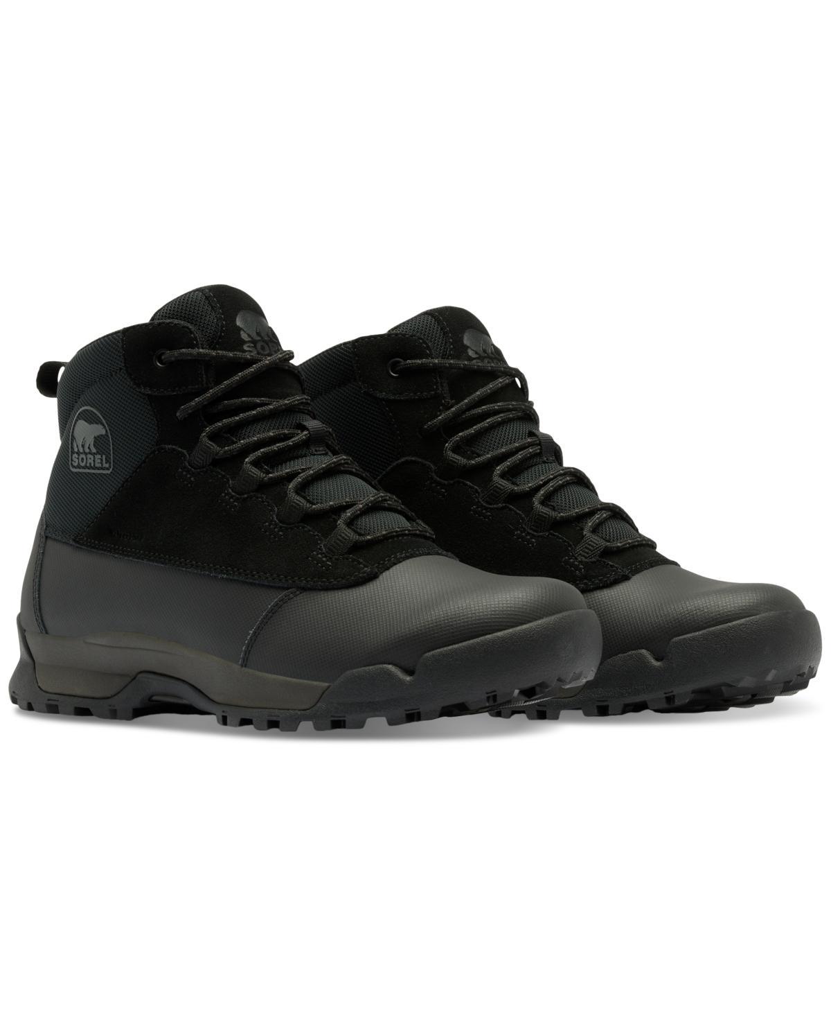 SOREL Buxton Lite Plus Waterproof Boot In Black,black Product Image