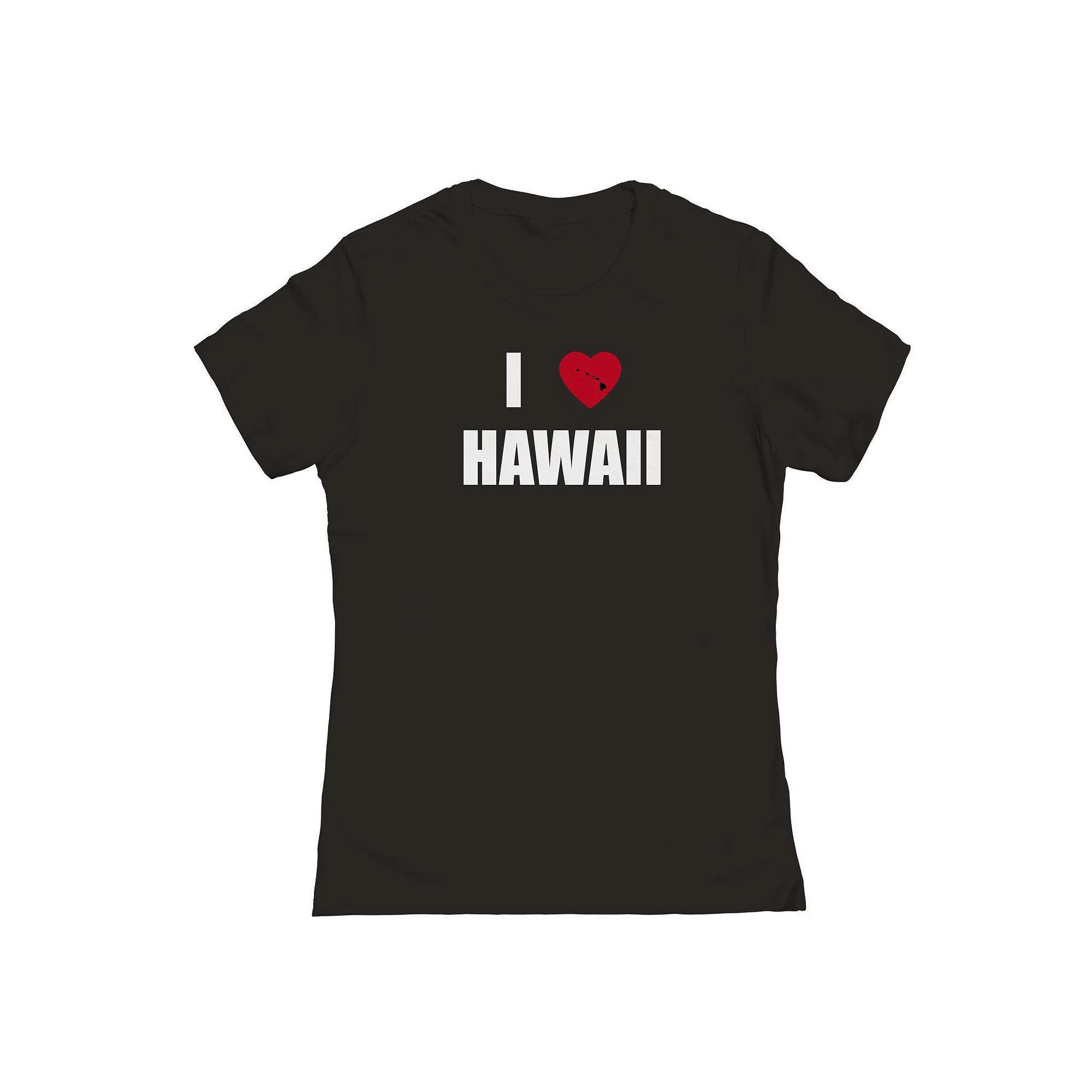 Junior's I Heart Maine Graphic Tee, Women's, Size: XXL, White Product Image