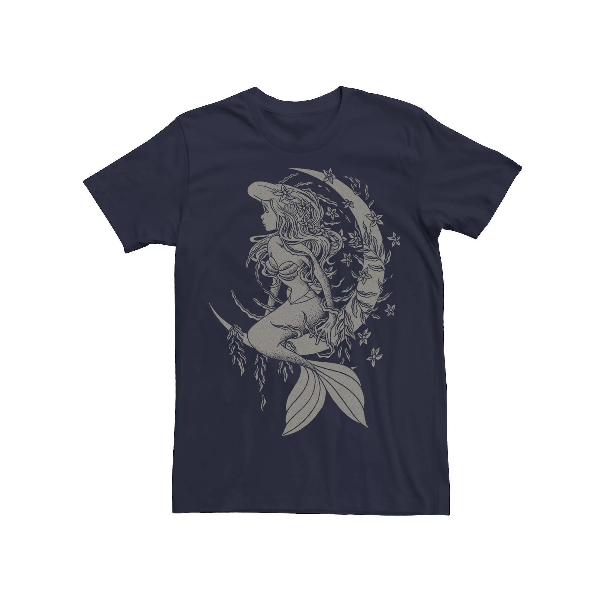 Men's Star Wars The Mandalorian The Child Rainbow Chest Lines Tee, Size: 3XL, Navy Grey Product Image
