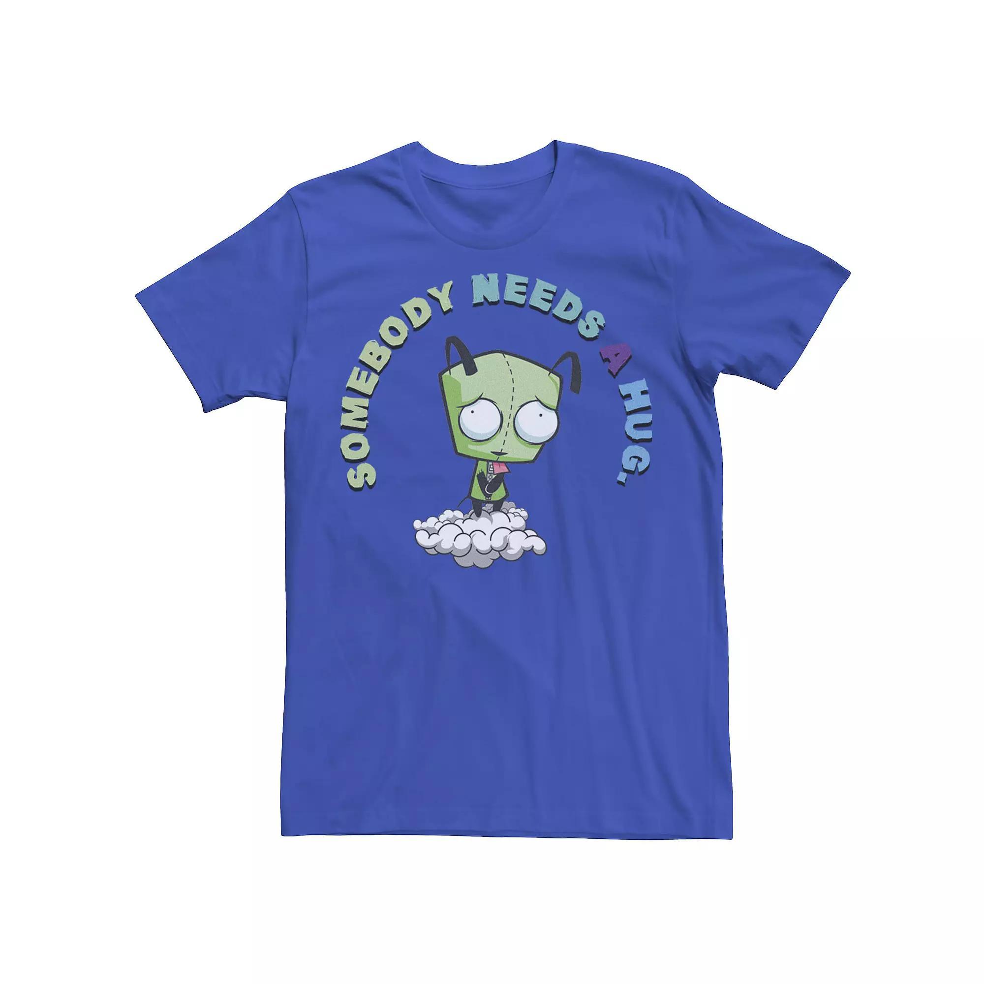 Disney's A Goofy Movie Men's Powerline Portrait Tee, Size: XS, Athletic Grey Product Image