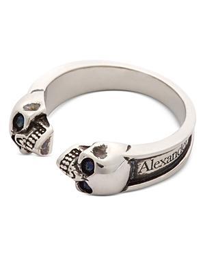 Alexander McQUEEN Twin Skull Ring Product Image