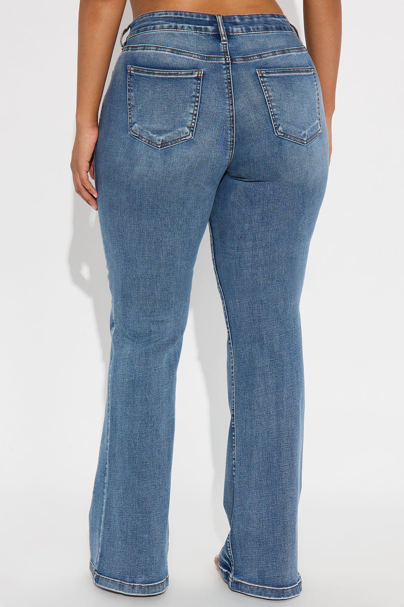 Tall Can't Compete Low Rise Stretch Bootcut Jean - Medium Wash Product Image