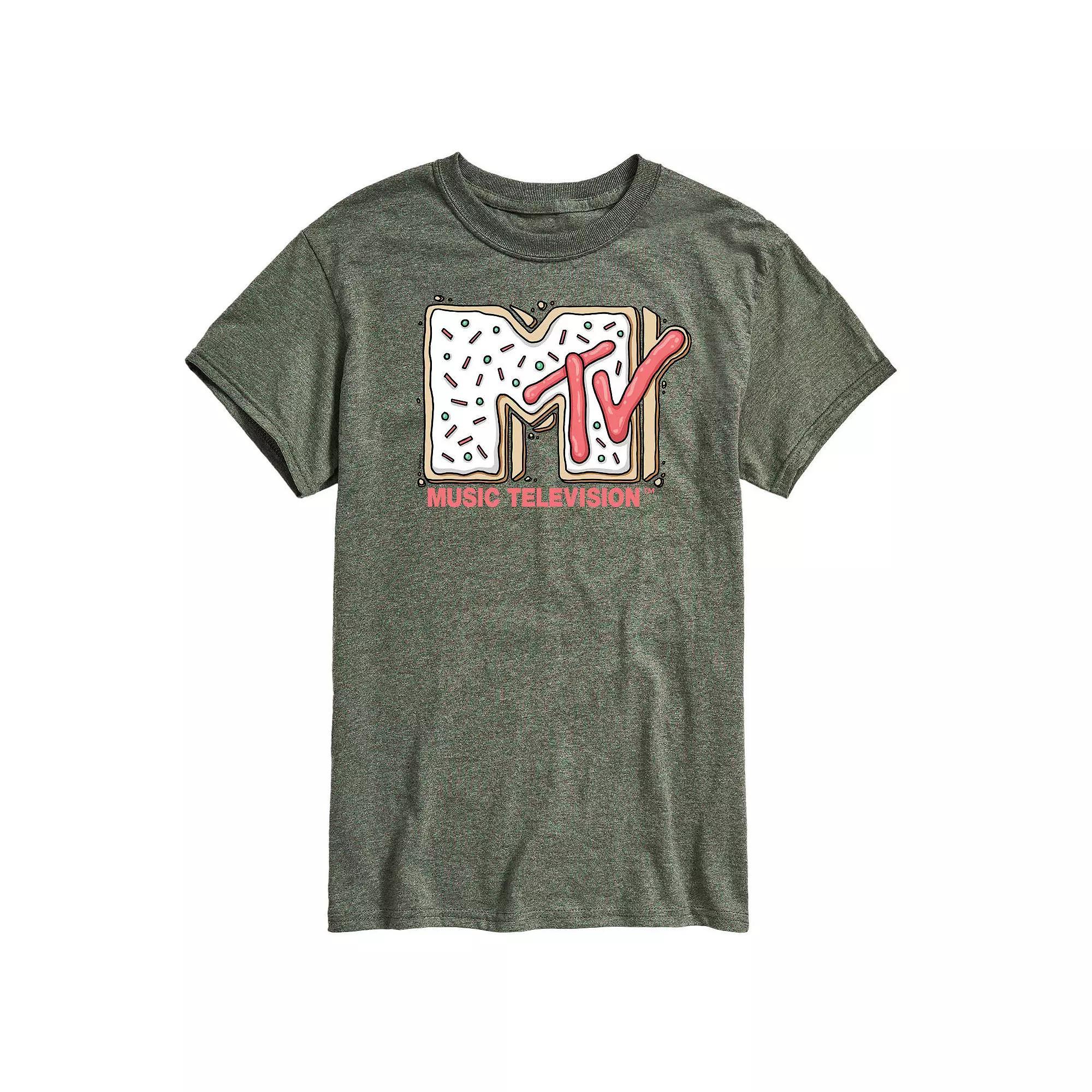 Big & Tall MTV Sugar Cookie Logo Graphic Tee, Mens Product Image