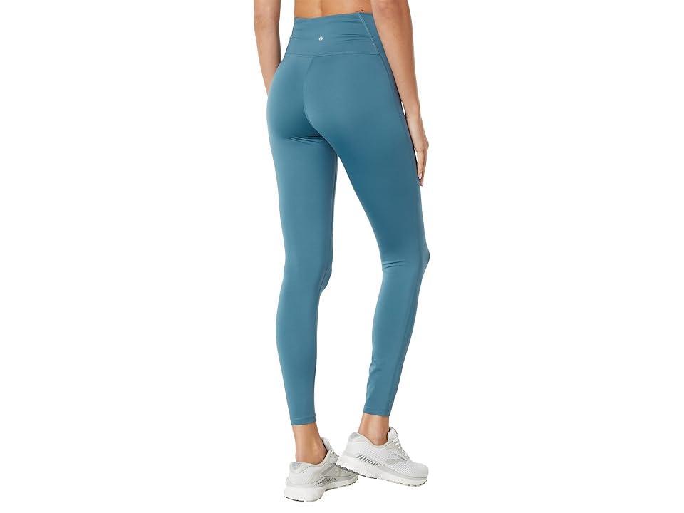 THRIVE SOCIETE Routine Long Leggings (Moonlight) Women's Clothing Product Image