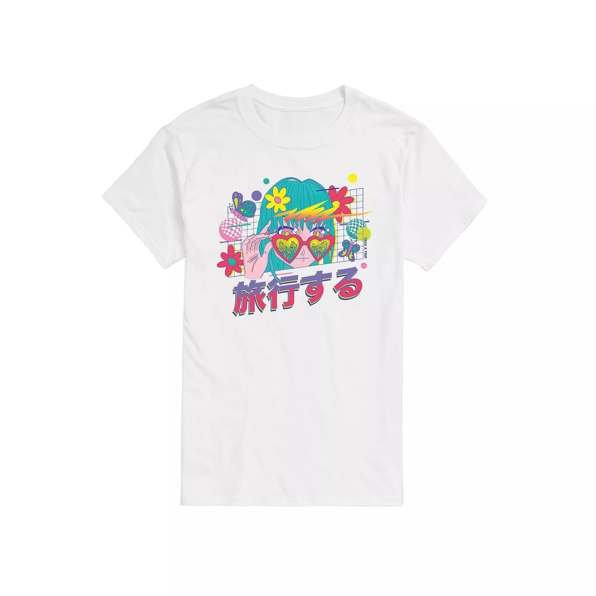 Mens Anime Take A Trip Tee Product Image
