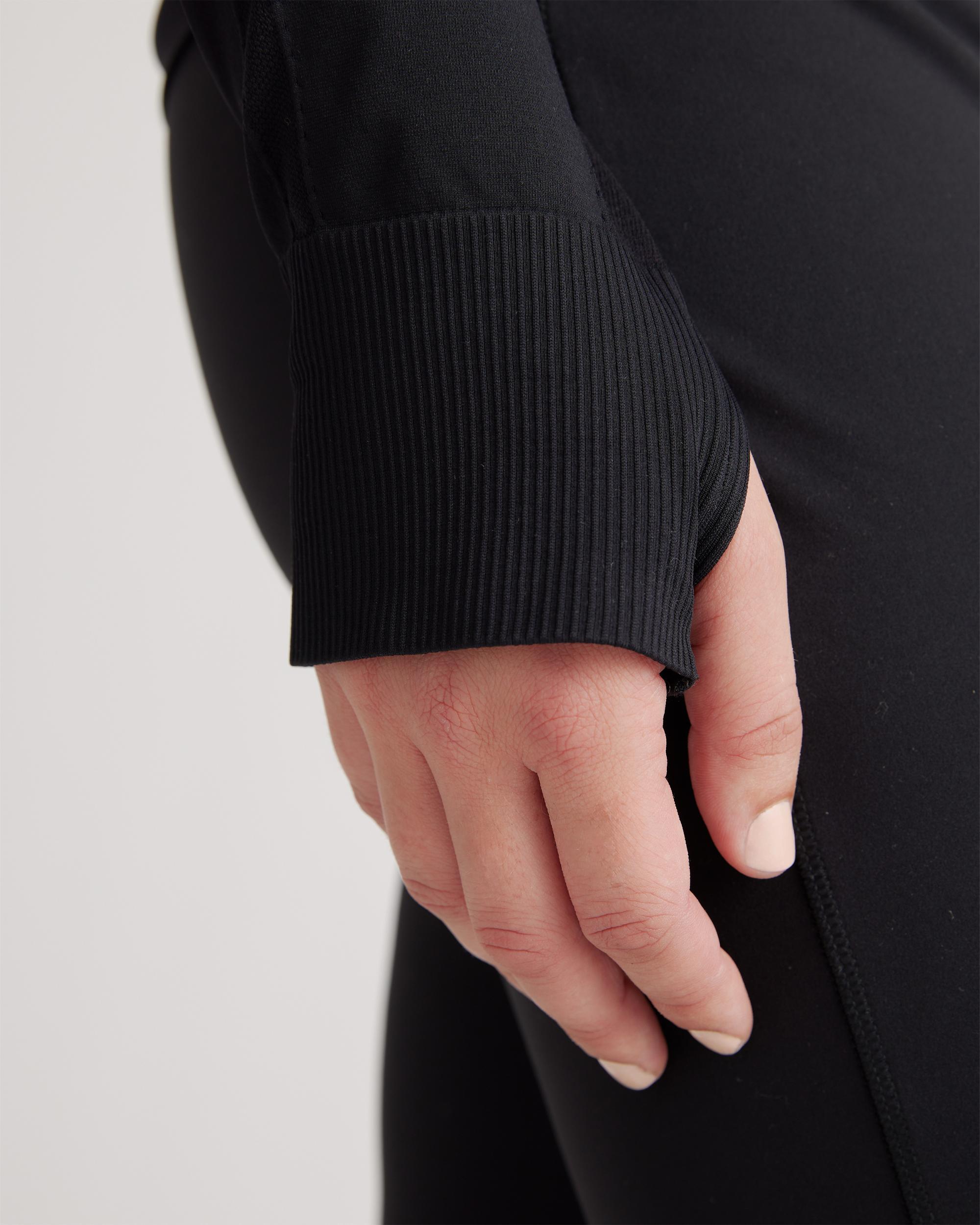 Quince | Women's Seamless Ruched Long Sleeve Top Nylon Product Image
