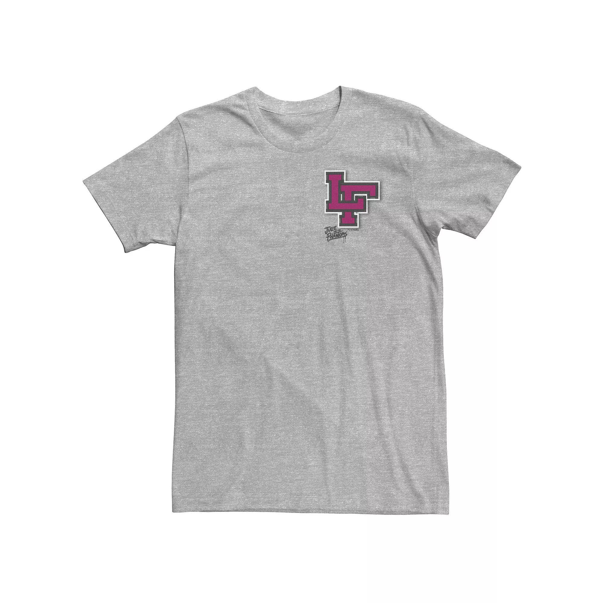 Big & Tall Julie And The Phantoms LF Left Chest Logo Tee, Men's, Size: 4XLT, Athletic Grey Product Image