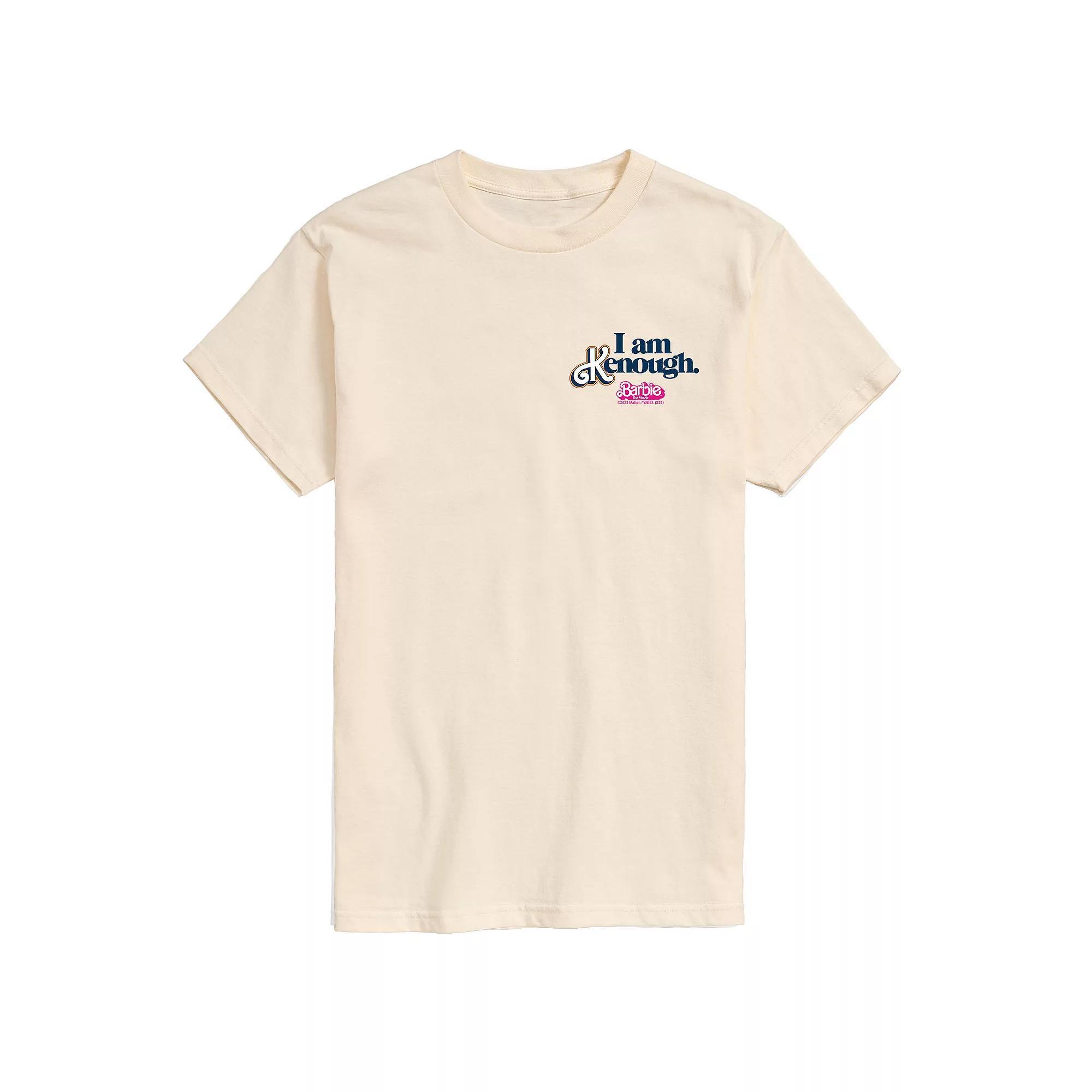 Men's Barbie The Movie I Am Kenough Graphic Tee, Size: XXL, Beige Product Image