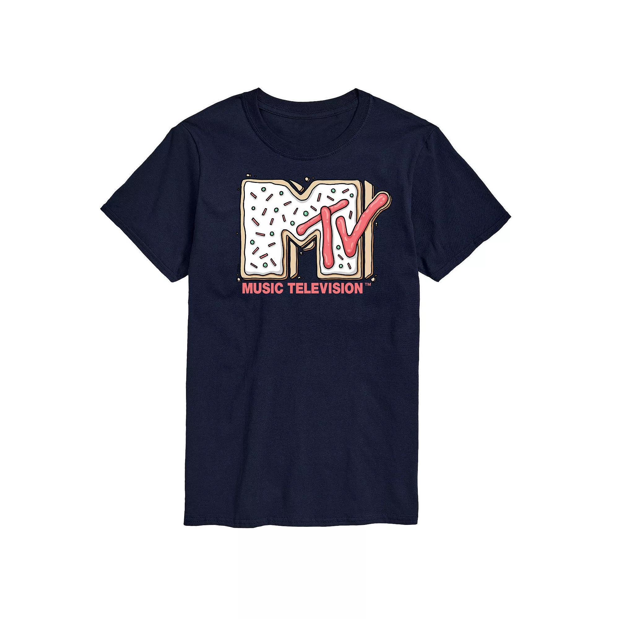 Big & Tall MTV Sugar Cookie Logo Graphic Tee, Mens Product Image