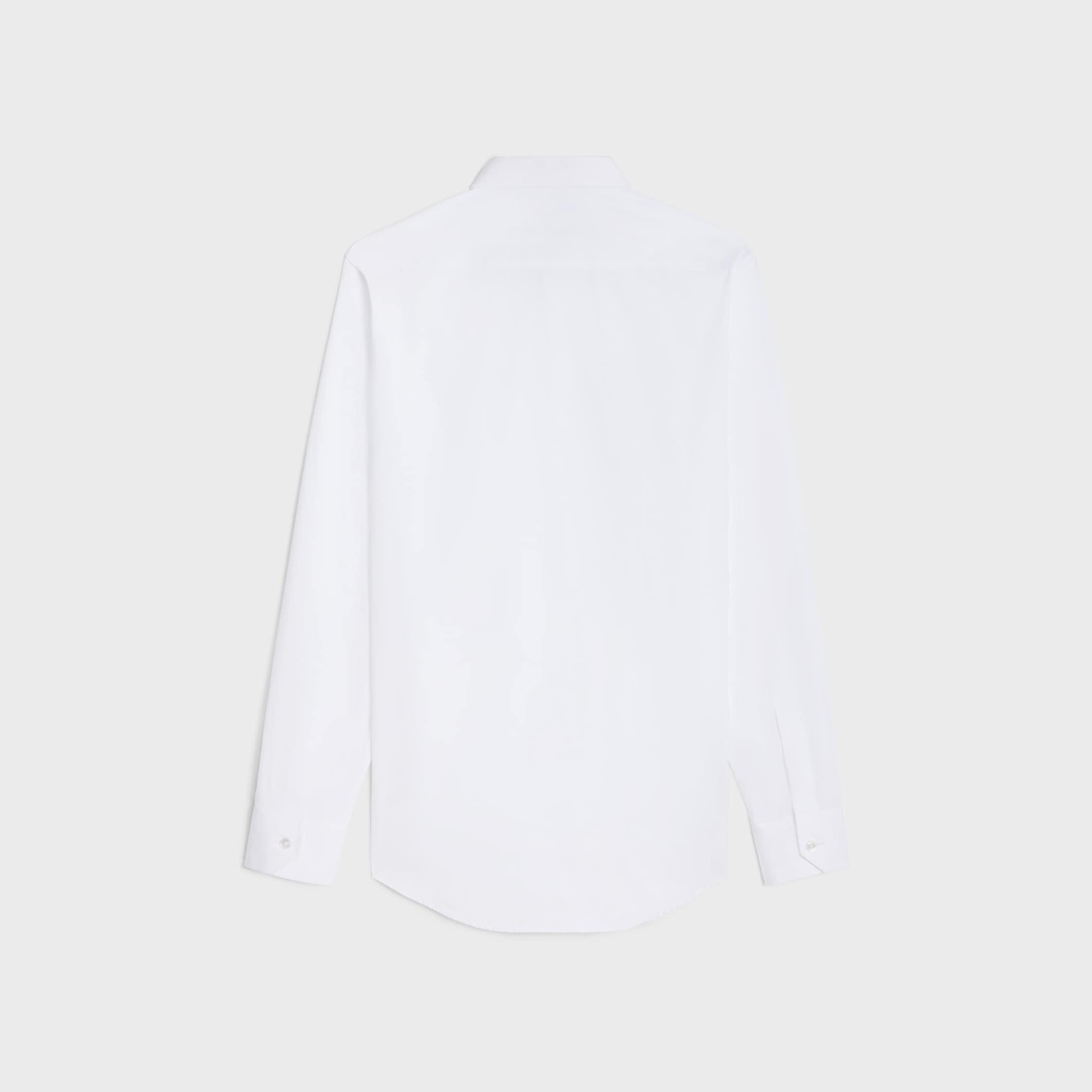 loose shirt in cotton poplin Product Image