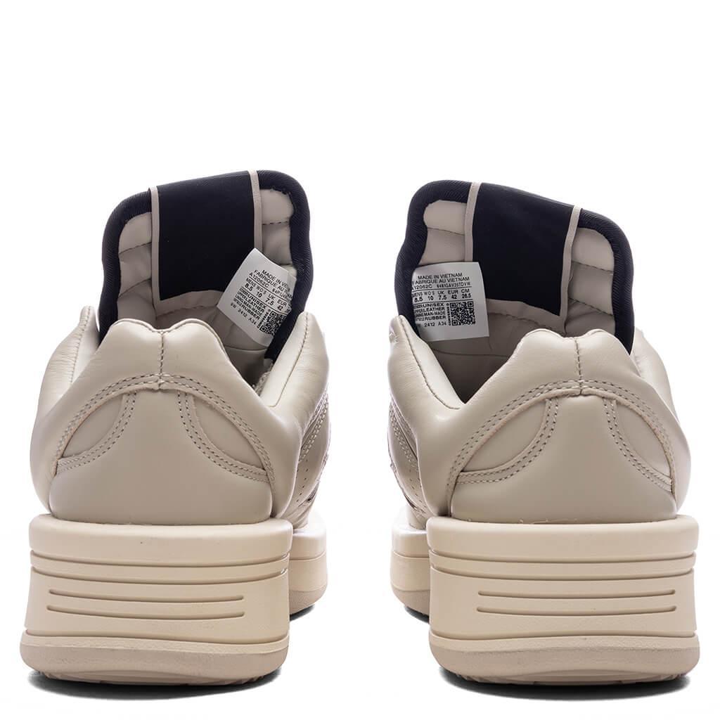 Rick Owens DRKSHDW x Converse Turbowpn Ox Leather Shoes - Oyster/Black Male Product Image