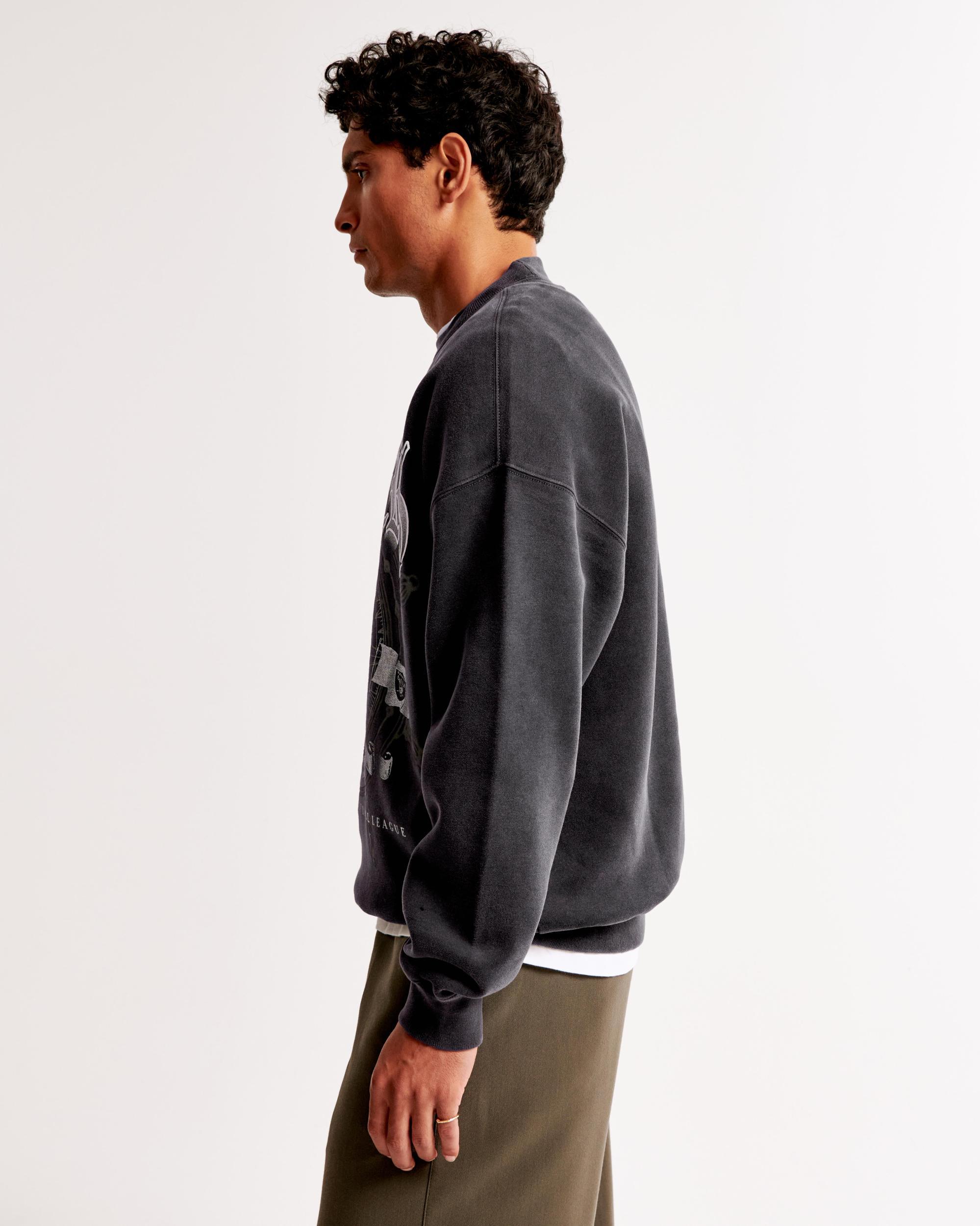 Minnesota Vikings Graphic Crew Sweatshirt Product Image