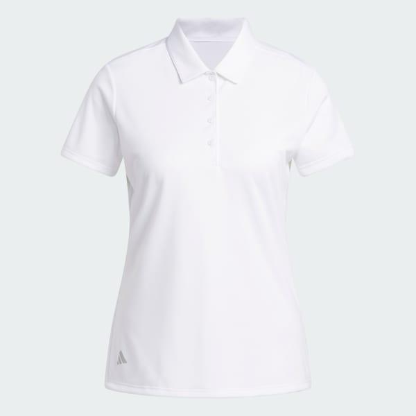 Women's Solid Performance Short Sleeve Polo Shirt Product Image