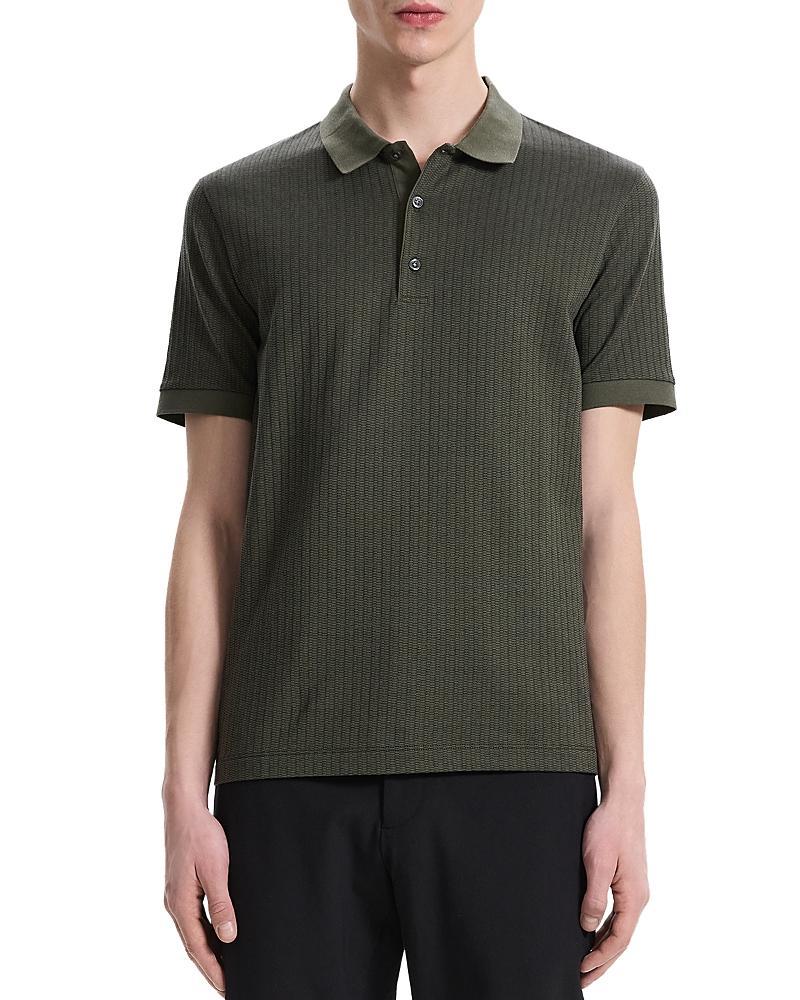 Theory Geo Zelig Jacquard Polo Product Image