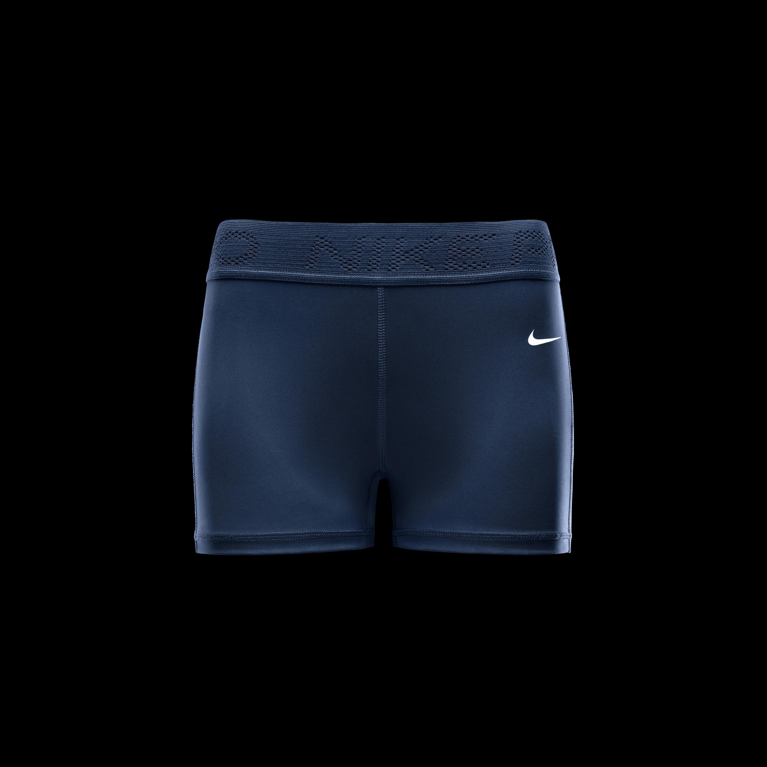 Womens Nike Pro Mid-Rise 3 Mesh-Paneled Shorts Product Image