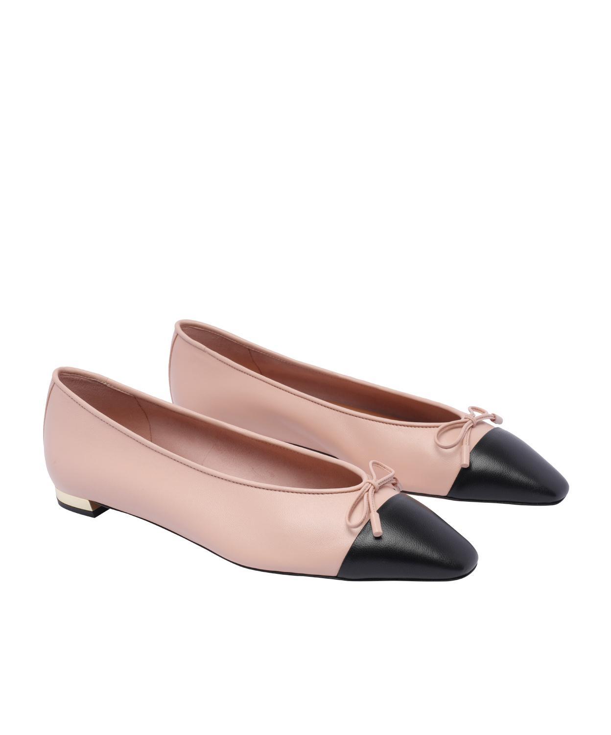 AQUAZZURA Bow Ballet Shoes In Pink Product Image