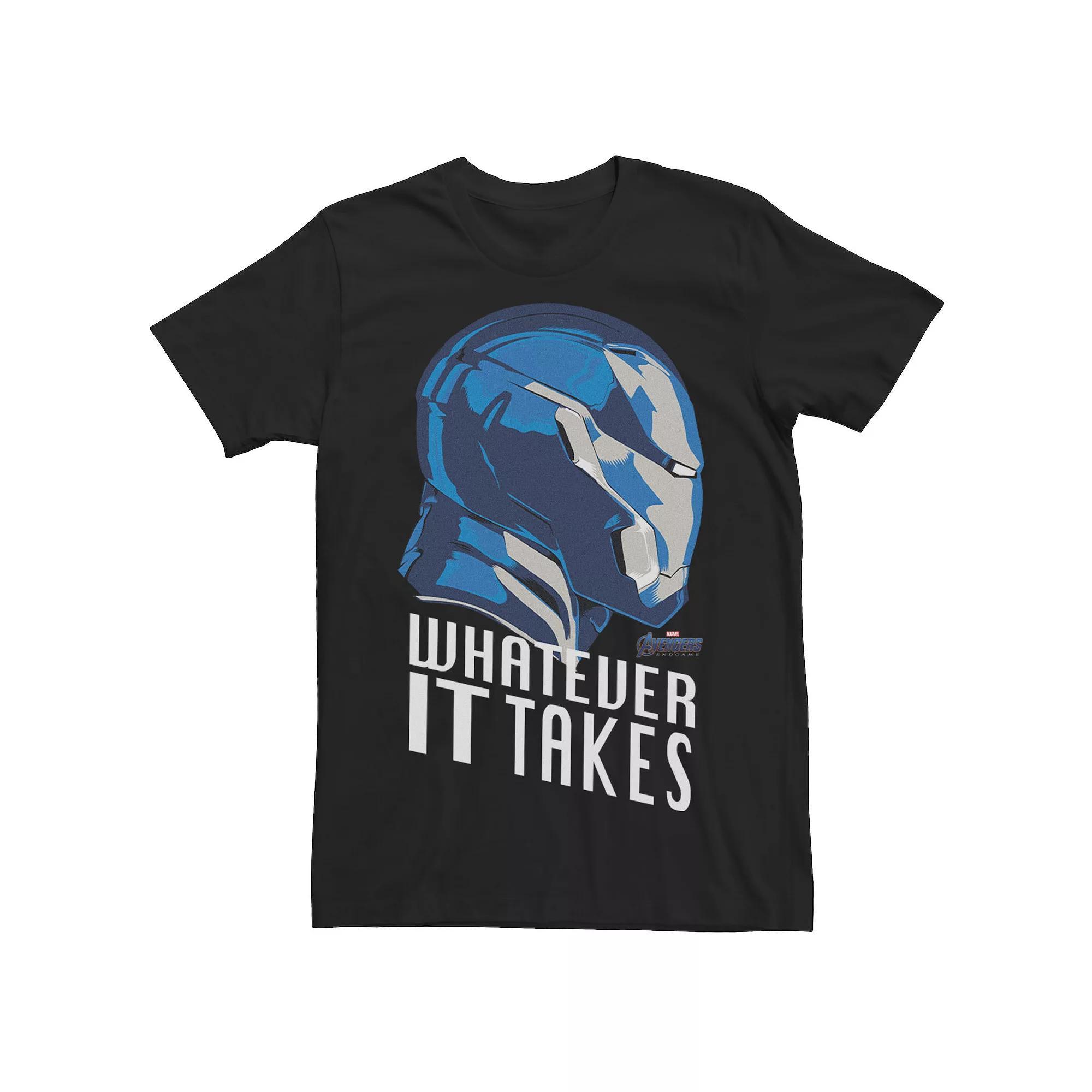 Mens Marvel Iron Man Whatever It Takes Poster Tee Product Image