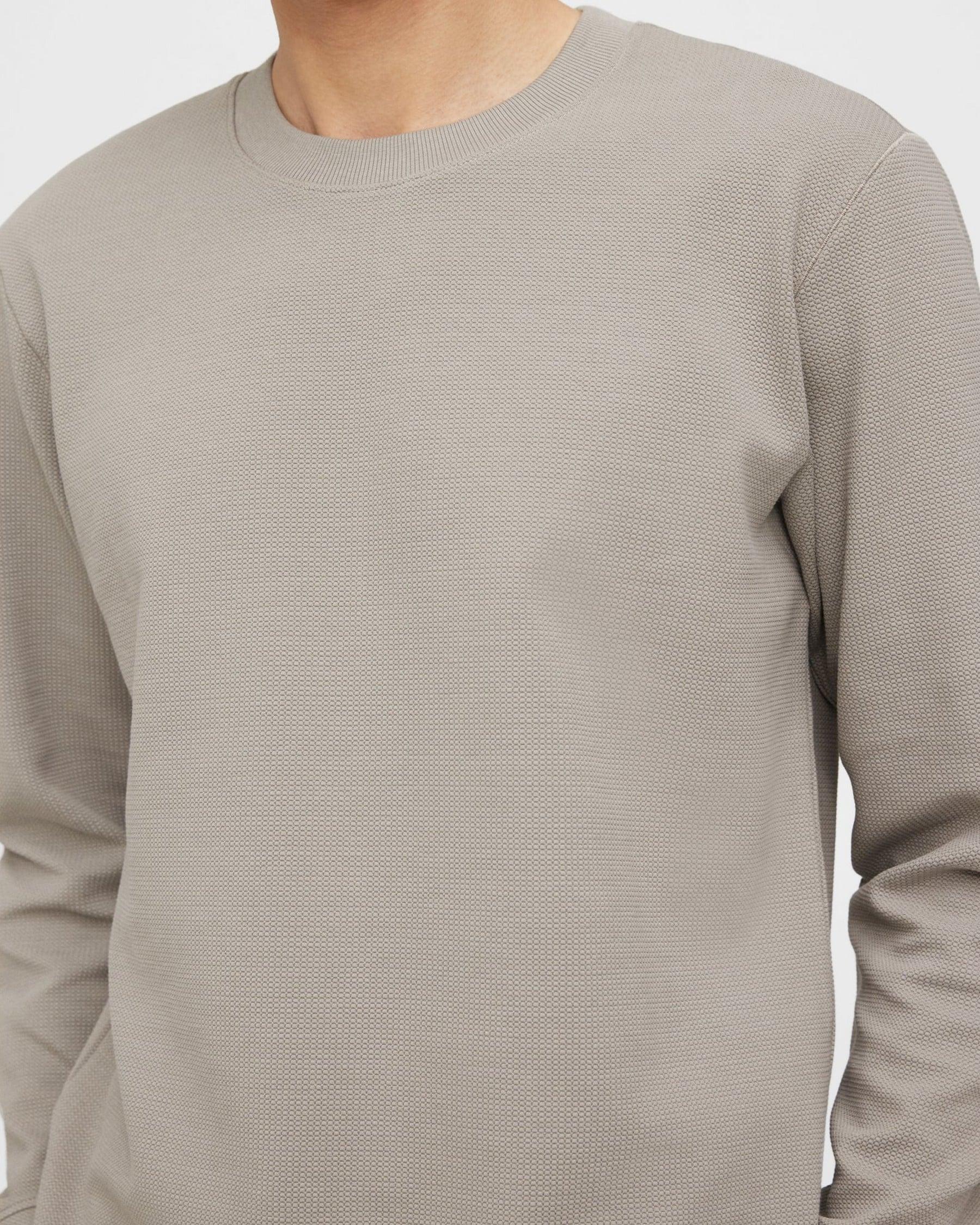 Ryder Long-Sleeve Tee in Waffle Knit Product Image