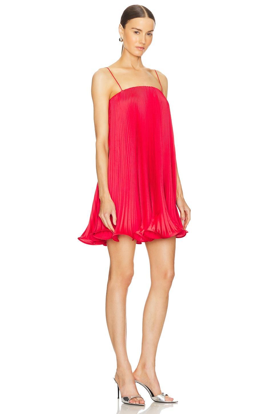 Mila Pleated Mini Dress SELEZZA LONDON Product Image