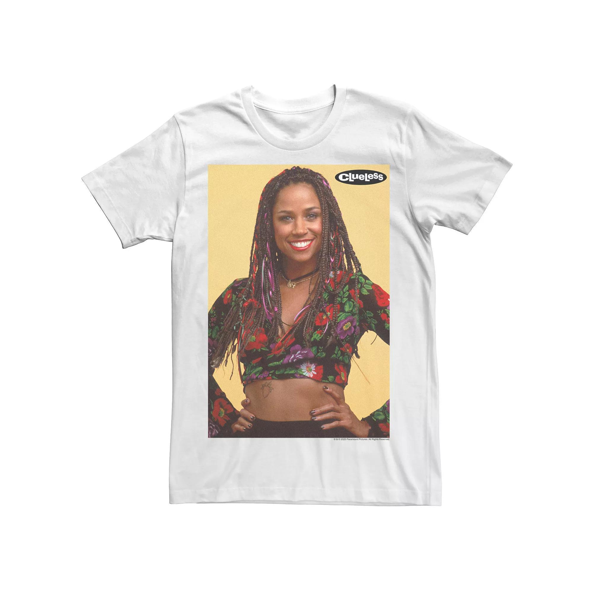 Men's Clueless Dionne Movie Frame Portrait Tee, Size: 3XL, White Product Image