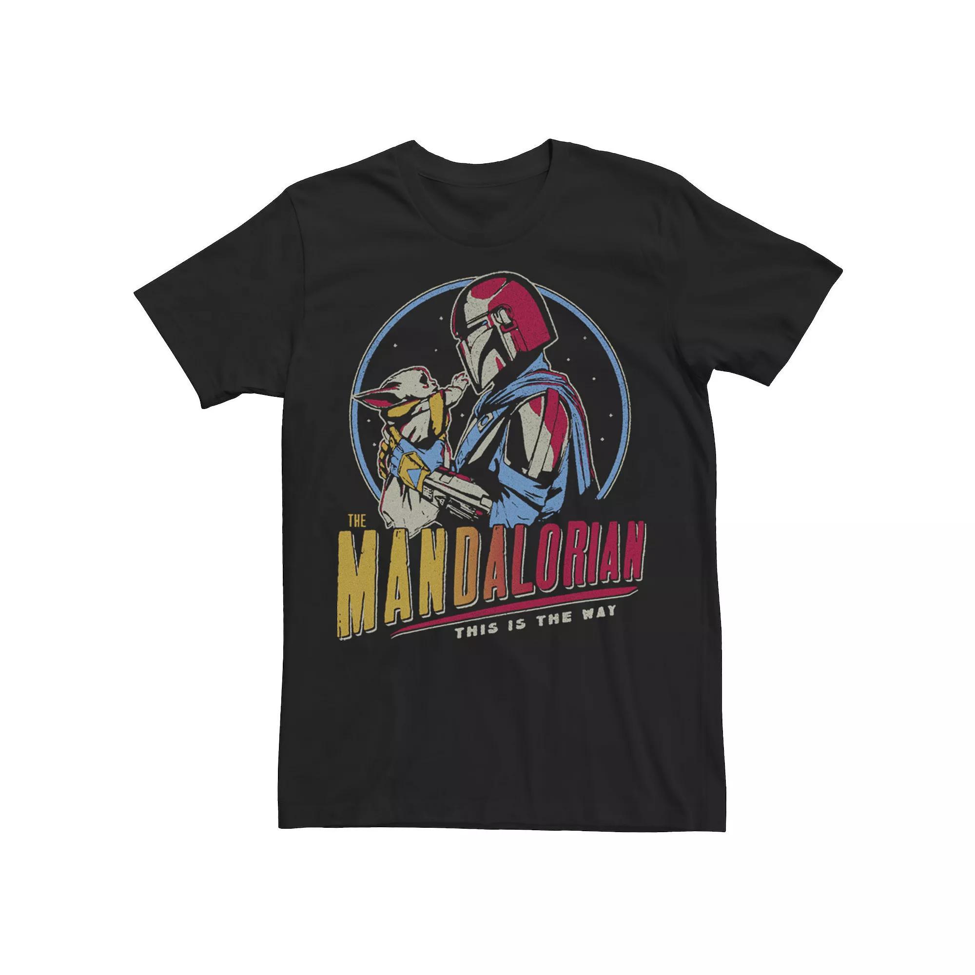 Men's Star Wars The Force Awakens Kylo Ren Portrait Tee, Size: XL, Black Product Image