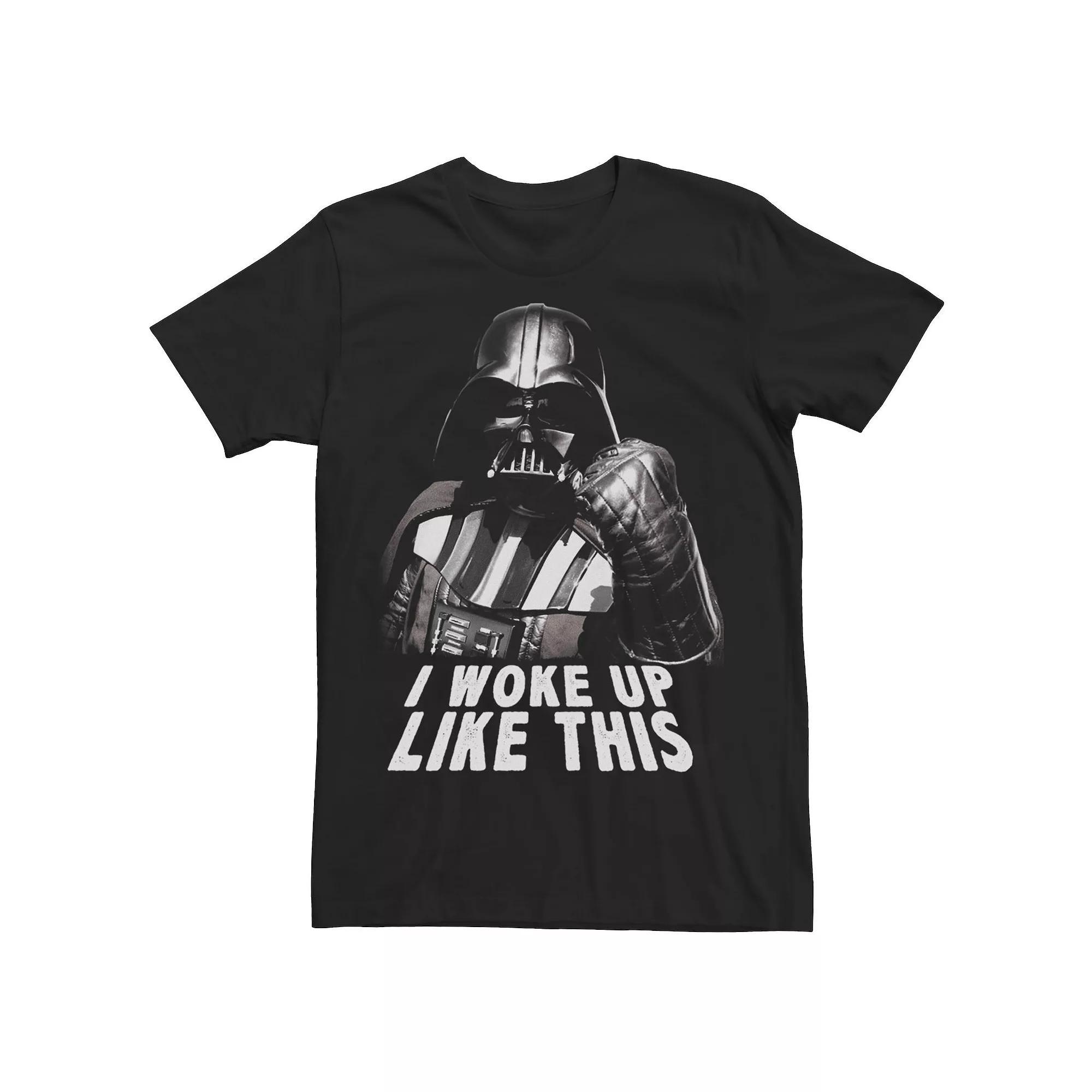 Men's Star Wars Darth Vader I Woke Up Like This Portrait Tee, Size: XL, Black Product Image