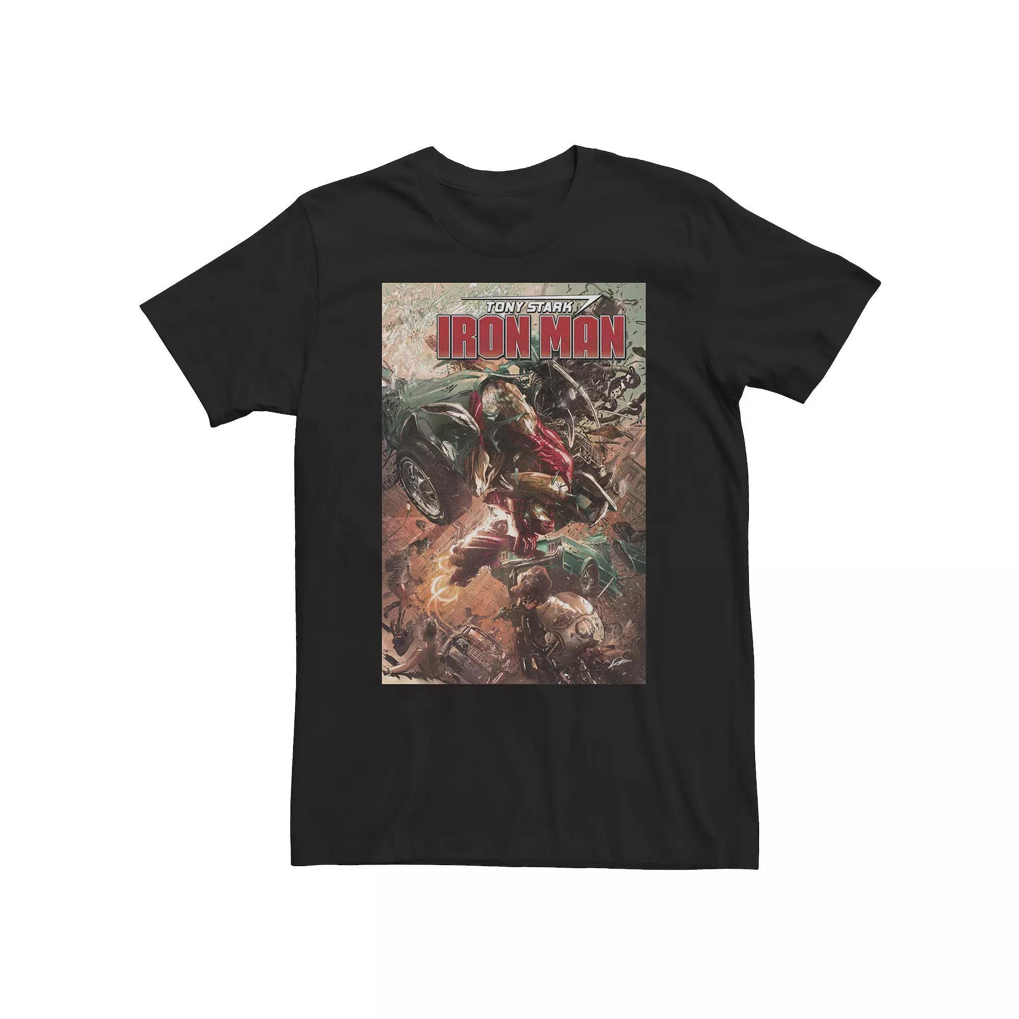 Men's Star Wars The Mandalorioan The Soup Of Grogu Poser Tee, Size: Large, Black Product Image