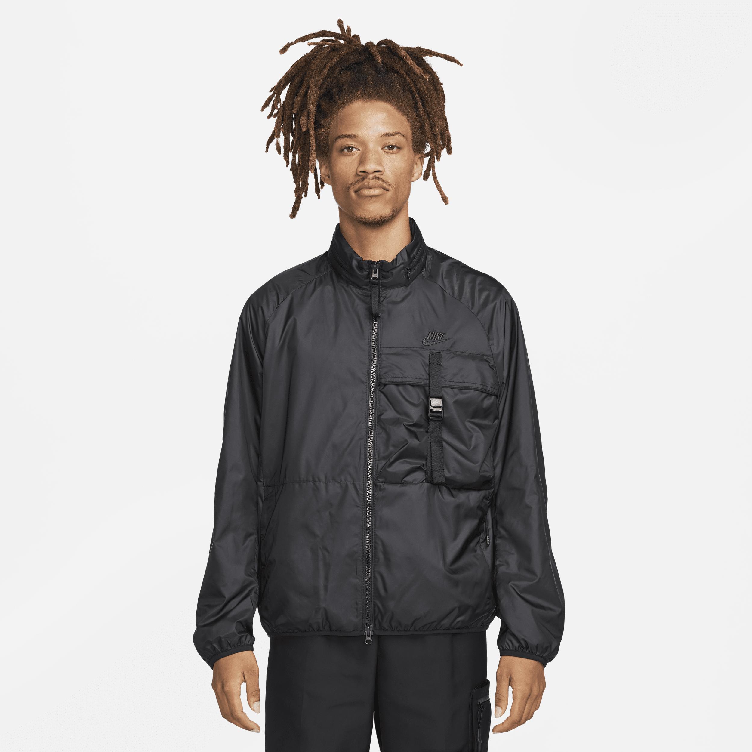 Nike Mens Tech N24 PKBL Woven Lined Jacket - Black/Black Product Image