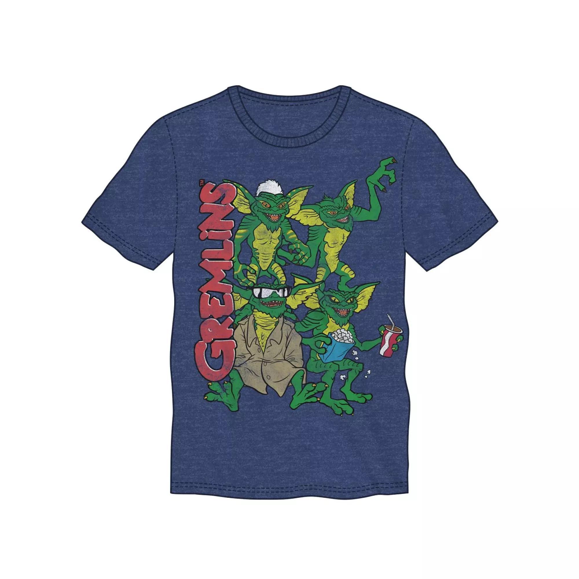 Men's Gremlins Group Short Sleeve Graphic Tee, Size: XL, Blue Product Image