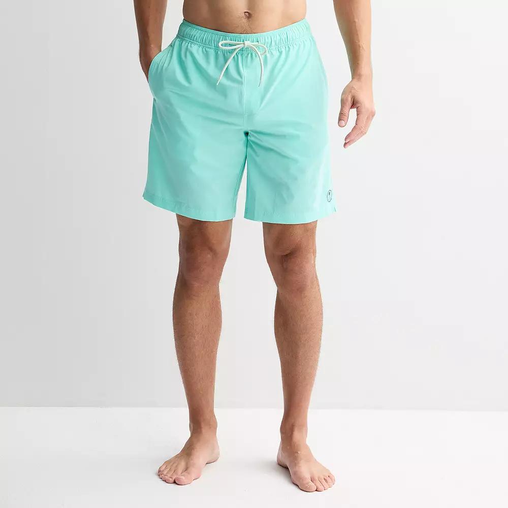 Men's Trinity Coast 9" Sportliner Swim Trunks, Size: XS 9 IN, Blue Blue Product Image