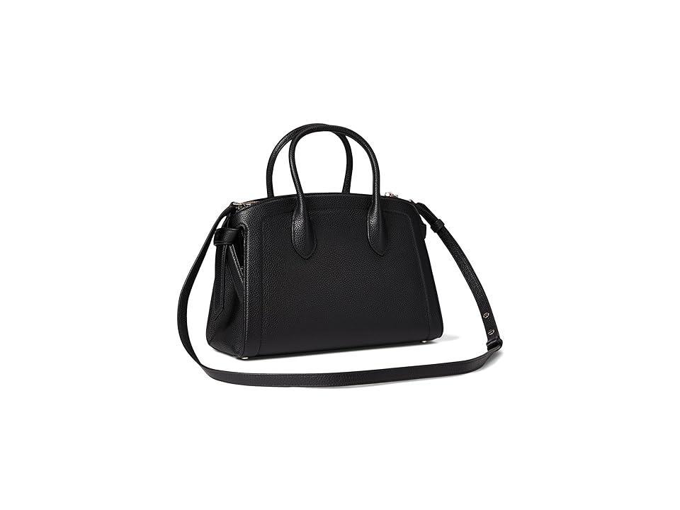 kate spade new york Knott Pebbled Leather Medium Zip Top Satchel Bag Product Image