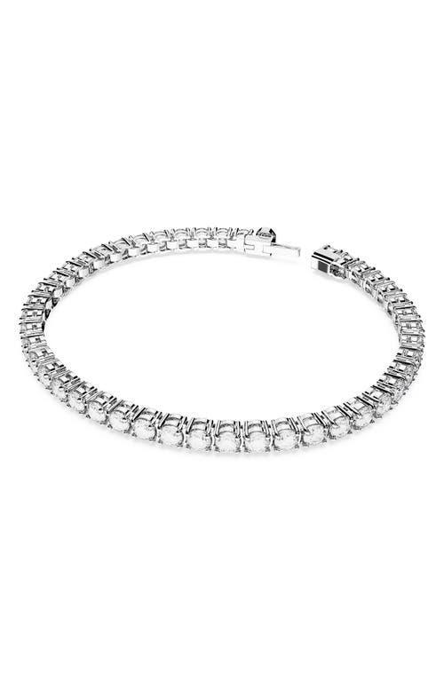 Swarovski Matrix Collection Crystal Tennis Line Bracelet Product Image