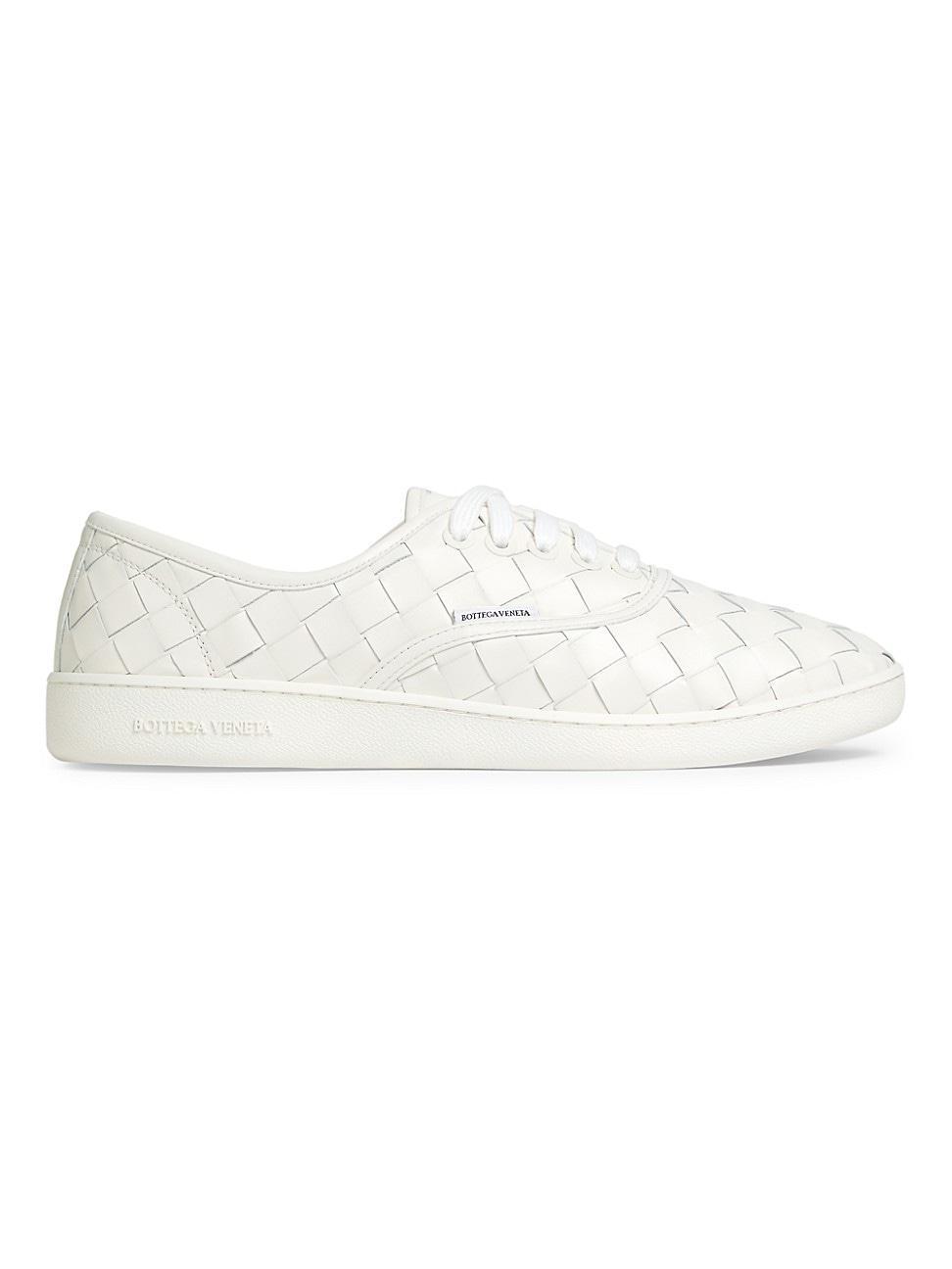 Mens Sawyer Intrecciato Leather Sneakers Product Image