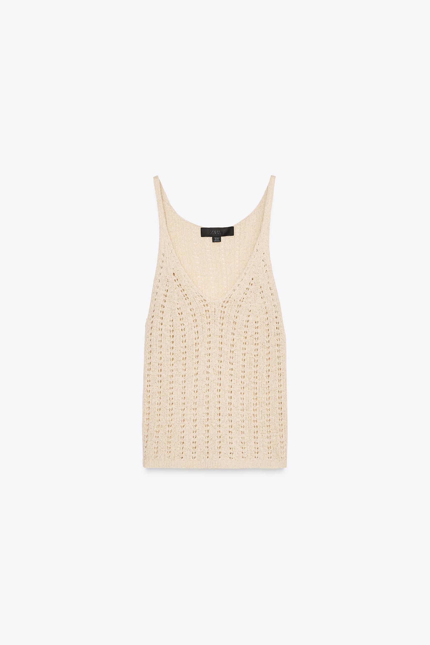 POINTELLE KNIT TOP Product Image