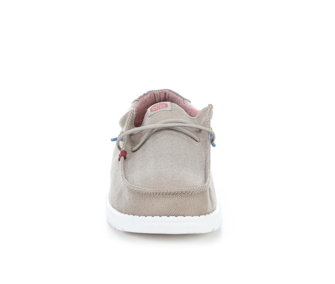 Men's HEYDUDE Wally Herringbone Slip-On Shoes Product Image