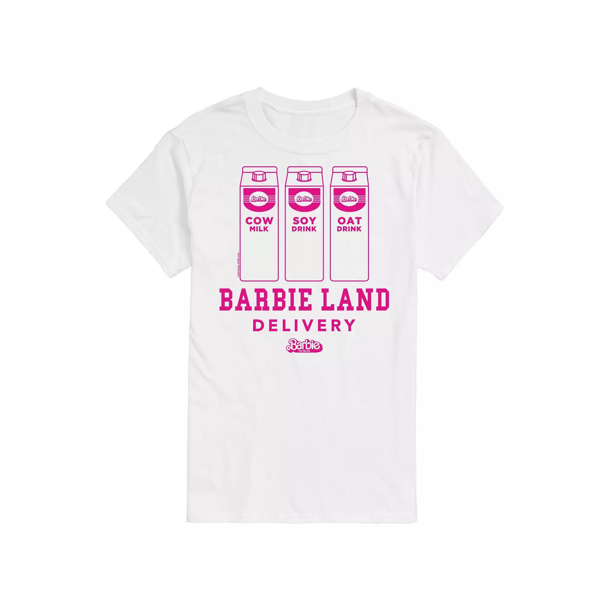 Mens Barbie Movie President Delivery Graphic Tee Product Image