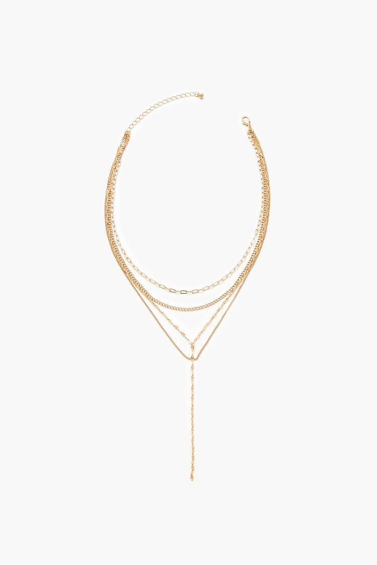 Layered Y-Chain Necklace | Forever 21 Product Image