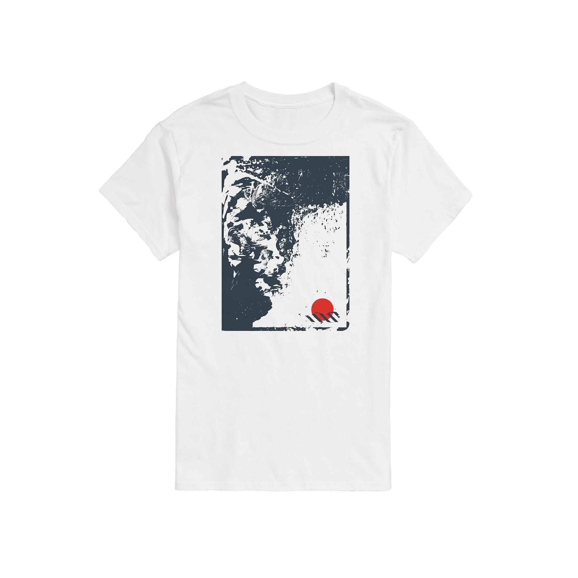Big & Tall Abstract Slick Tee, Mens Product Image